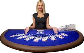 Speed Baccarat live table interface on magnum188 slot showing dealer, cards, and betting areas